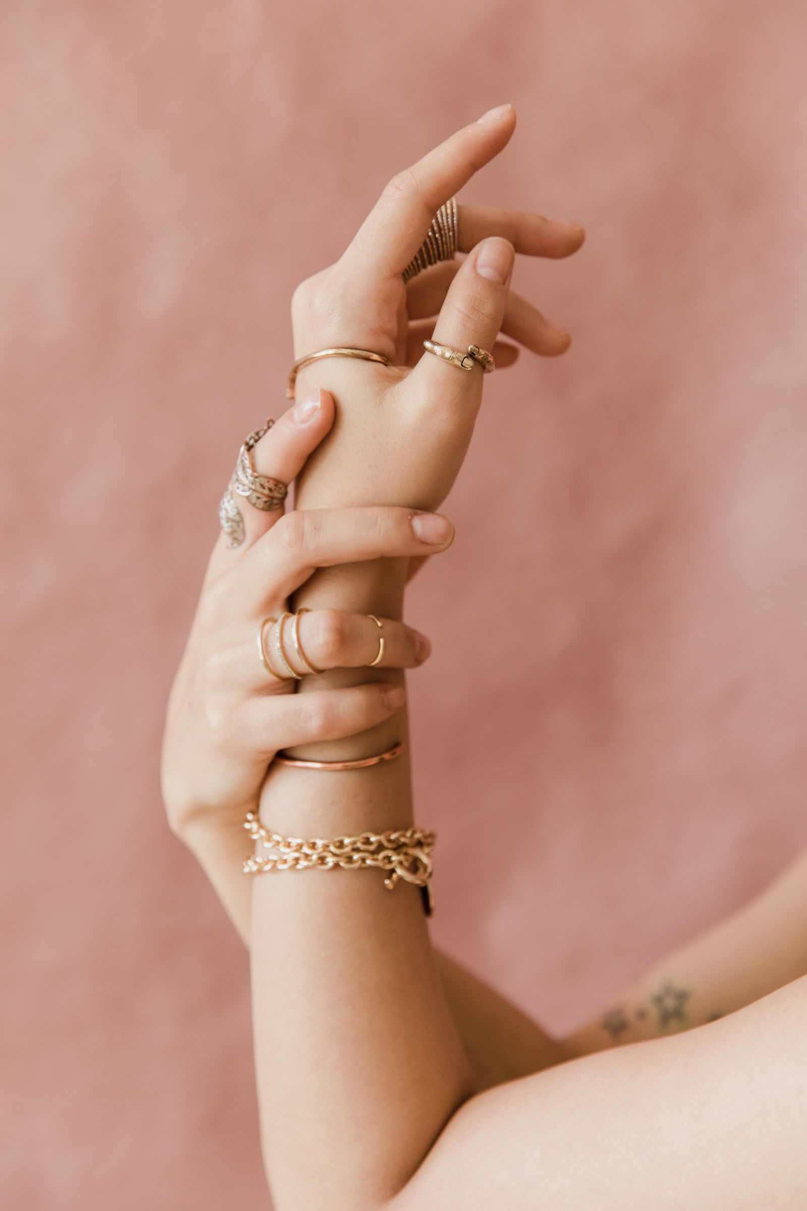 Champagne Cuff Bracelet